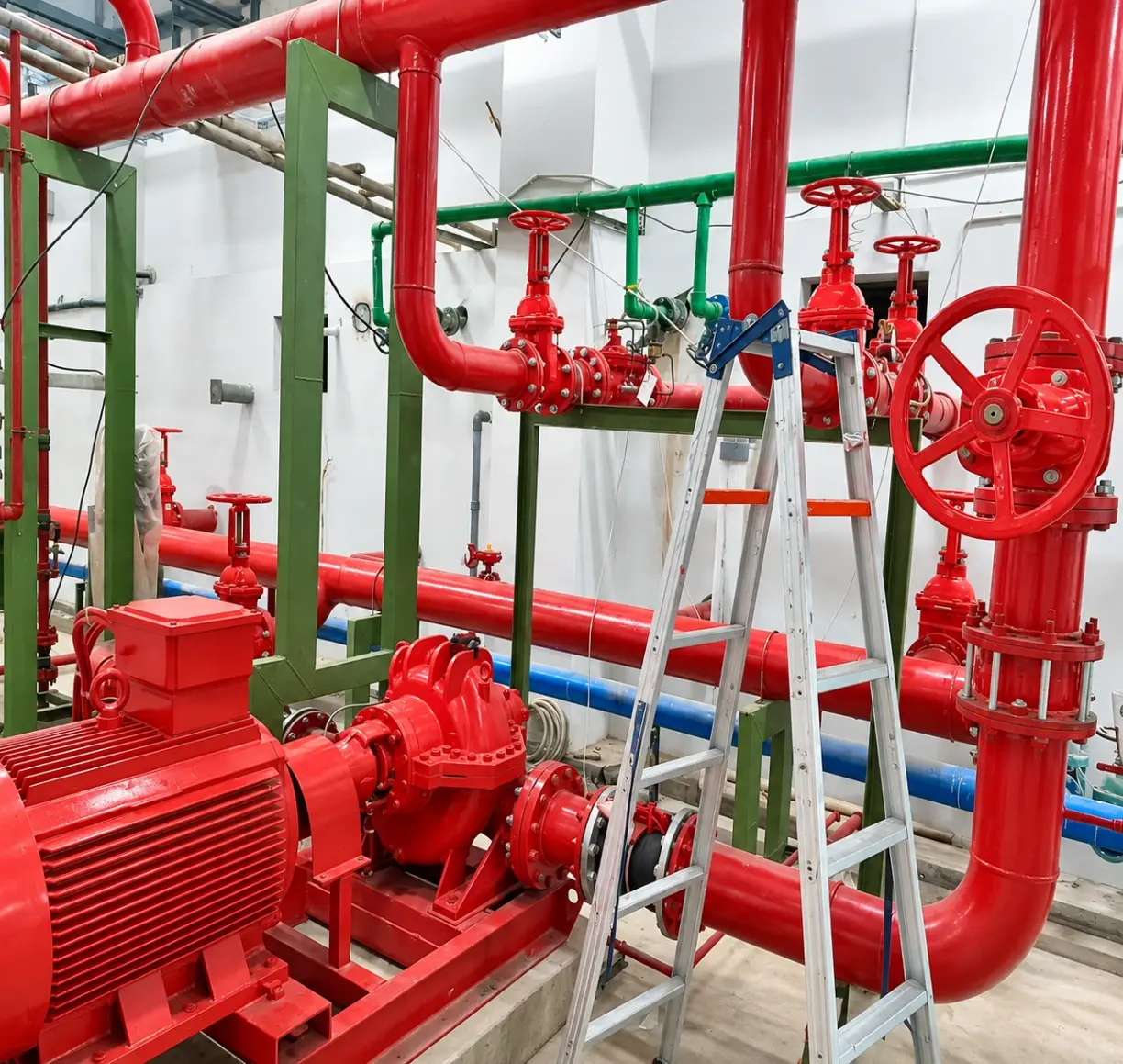 Pekerjaan perakitan dan perbaikan unit pompa CV. Mitra Agung Teknik