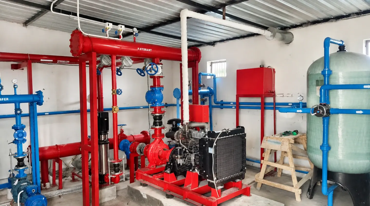 Pekerjaan perakitan dan perbaikan unit pompa CV. Mitra Agung Teknik